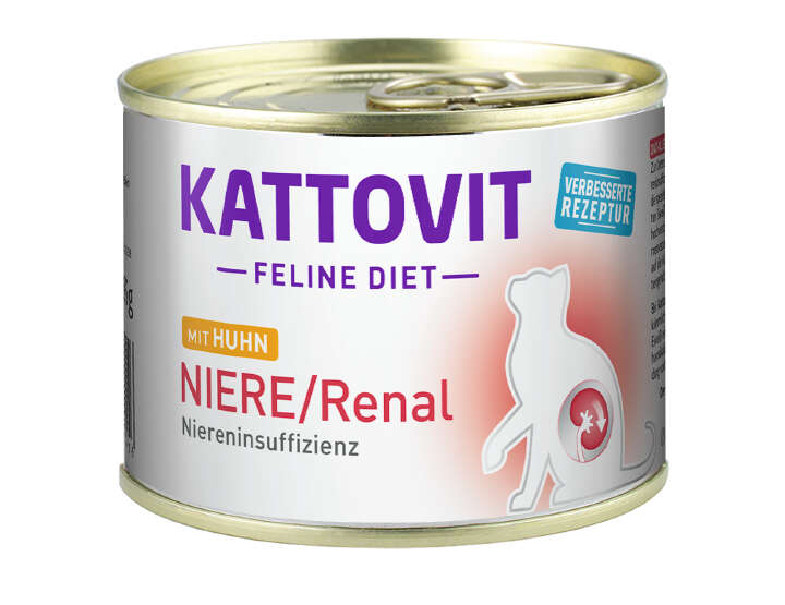 KATTOVIT Katzen-Nassfutter Feline Diet/Niere/Renal Huhn